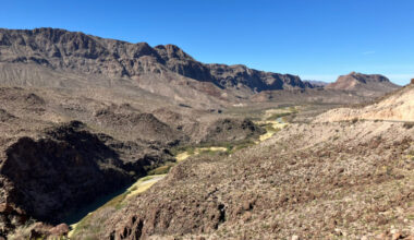 The Border Patrol has requested access to parcels in Big Bend Ranch State Park, the largest in the Texas state park system, for border wall construction. Credit: Martha Pskowski/Inside Climate News