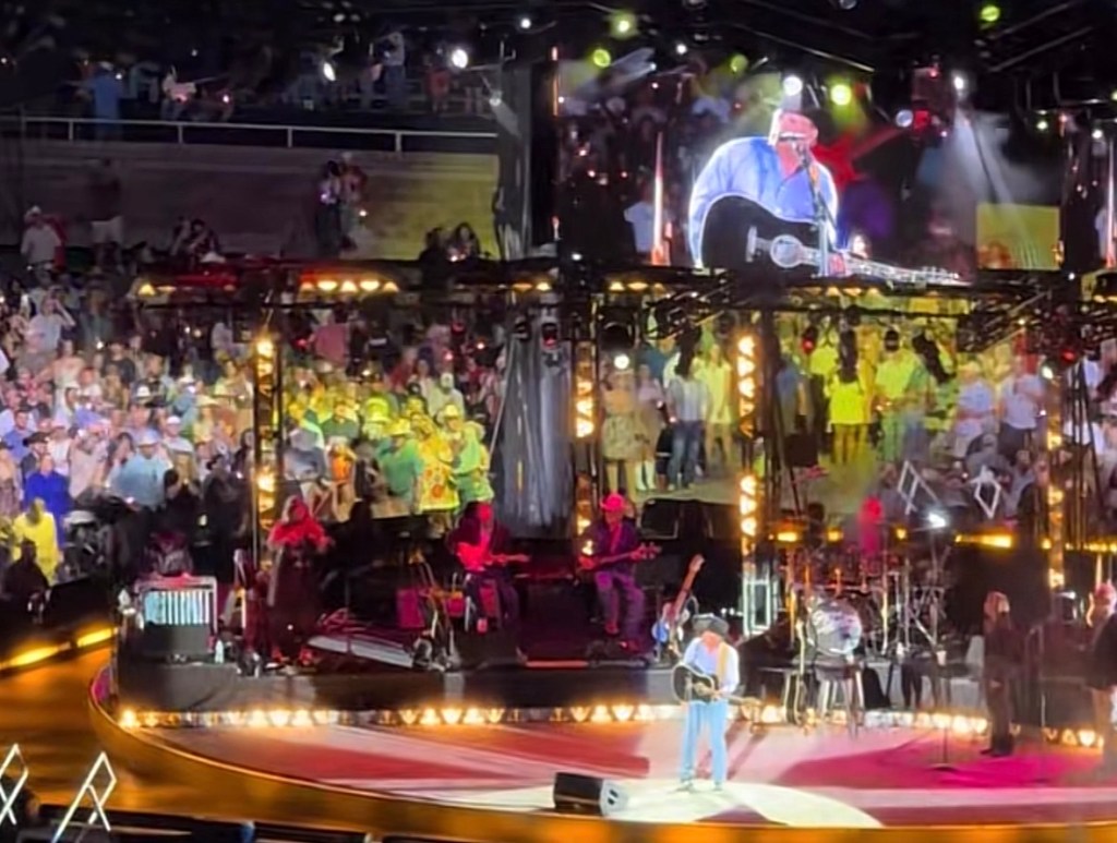 King George Strait Made His Return To Lubbock, TX For Two Nights…And The Traffic Jams Started An Hour And Fifteen Minutes Outside Of Lubbock