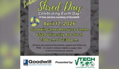 Goodwill to host free shred day for Earth Day