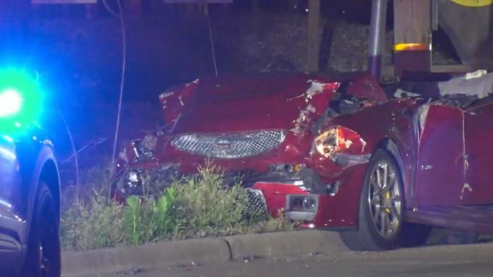 Driver killed after high-speed Cadillac hits two 18-wheelers in northeast Houston, HPD says