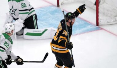 Stars' 'work ethic' lacking in loss to Boston, Dallas loses seventh game in its last nine