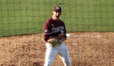 Texas A&M’s Lyons confounds Texas for Lone Star Showdown series win