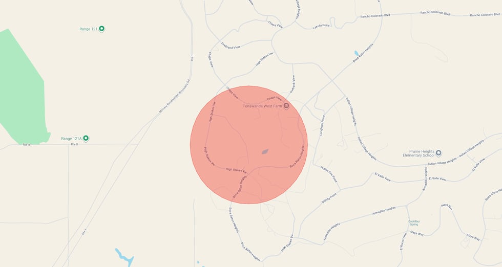 Evacuation order issued for fire south of Fountain