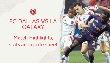 FC Dallas vs LA Galaxy: Highlights and stats