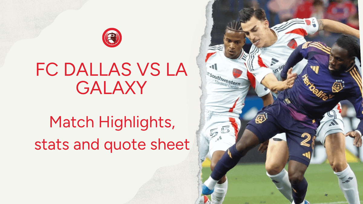 FC Dallas vs LA Galaxy: Highlights and stats