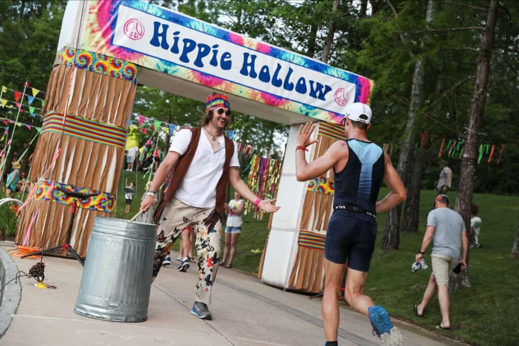 Hippie Hollow along the IRONMAN Texas run course; Photo Credit: IRONMAN
