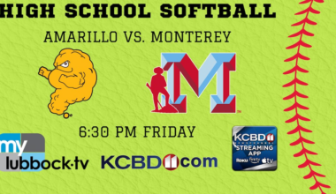 WATCH LIVE HS SOFTBALL: Amarillo High vs. Monterey