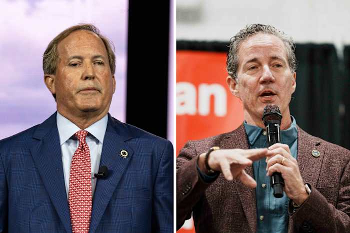 Judge allows Attorney General Ken Paxton to withdraw from representing comptroller’s office in voucher case