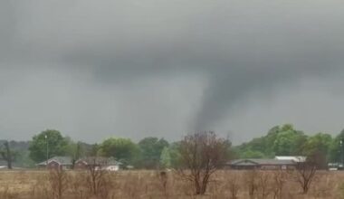 Tornado reported near Lindale; 1 woman displaced after home damage
