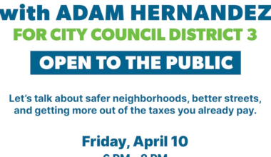 Adam Hernandez hosts public town hall for Lubbock City Council District 3
