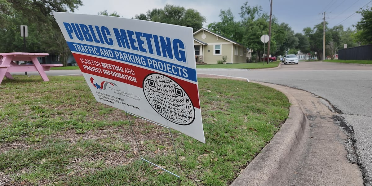 College Station considers parking restrictions on South Side streets near Texas A&M