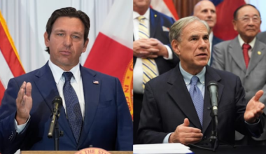 Gov. DeSantis is holding a joint press conference with Texas Gov. Abbott in Miami