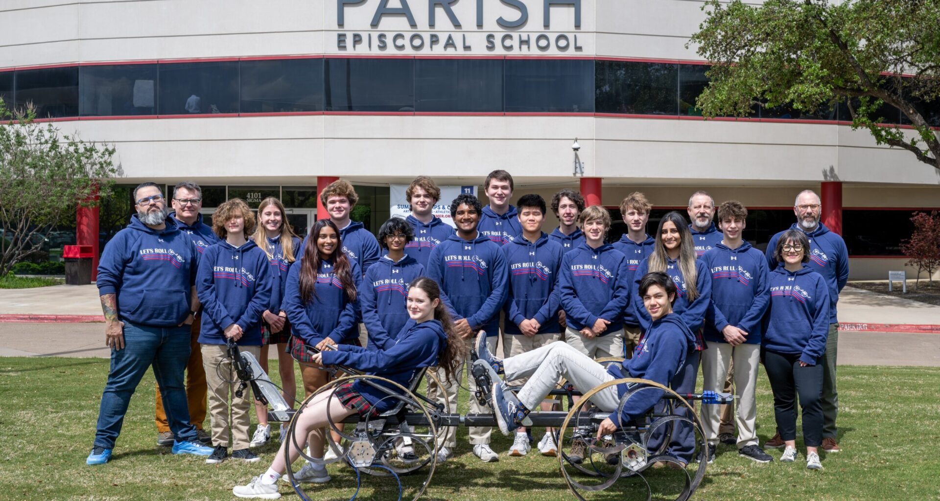 Parish Episcopal School's Rover Team takes first in NASA HERC challenge