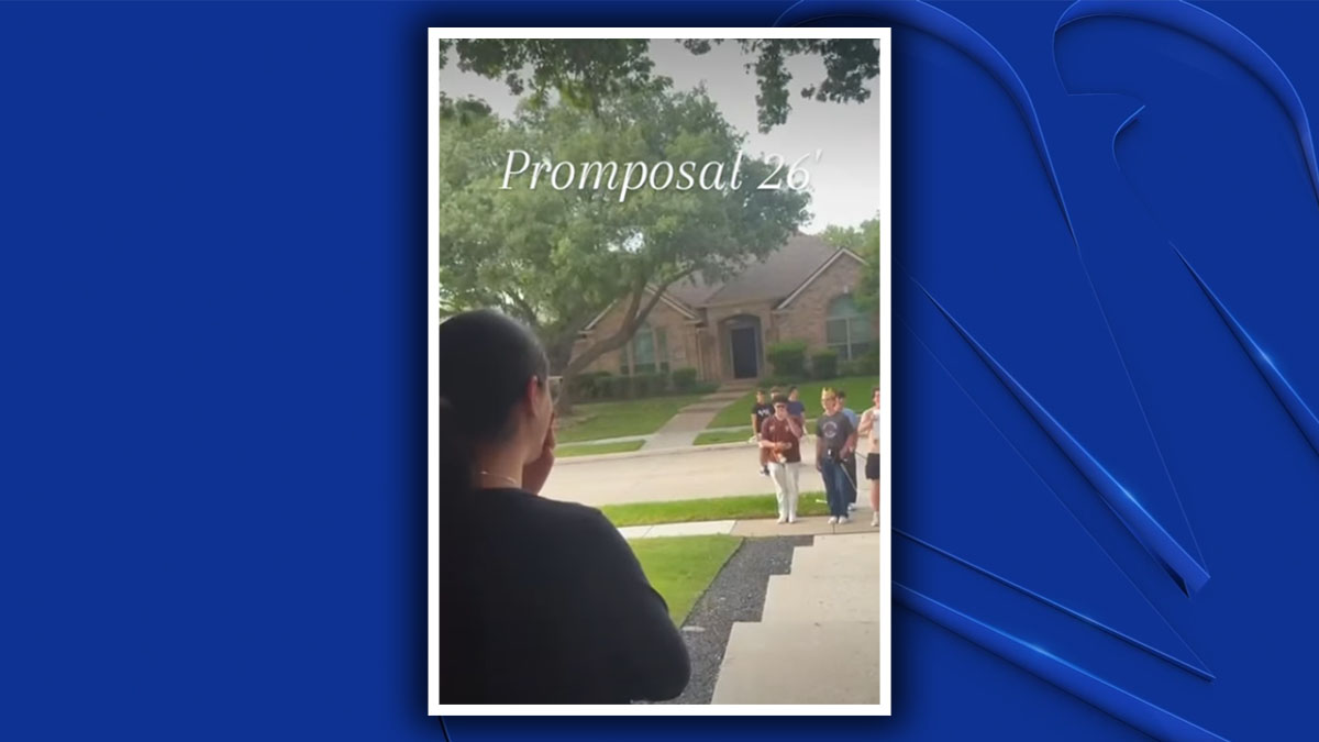 Plano teen’s royal prom-posal video goes viral on Instagram – NBC 5 Dallas-Fort Worth