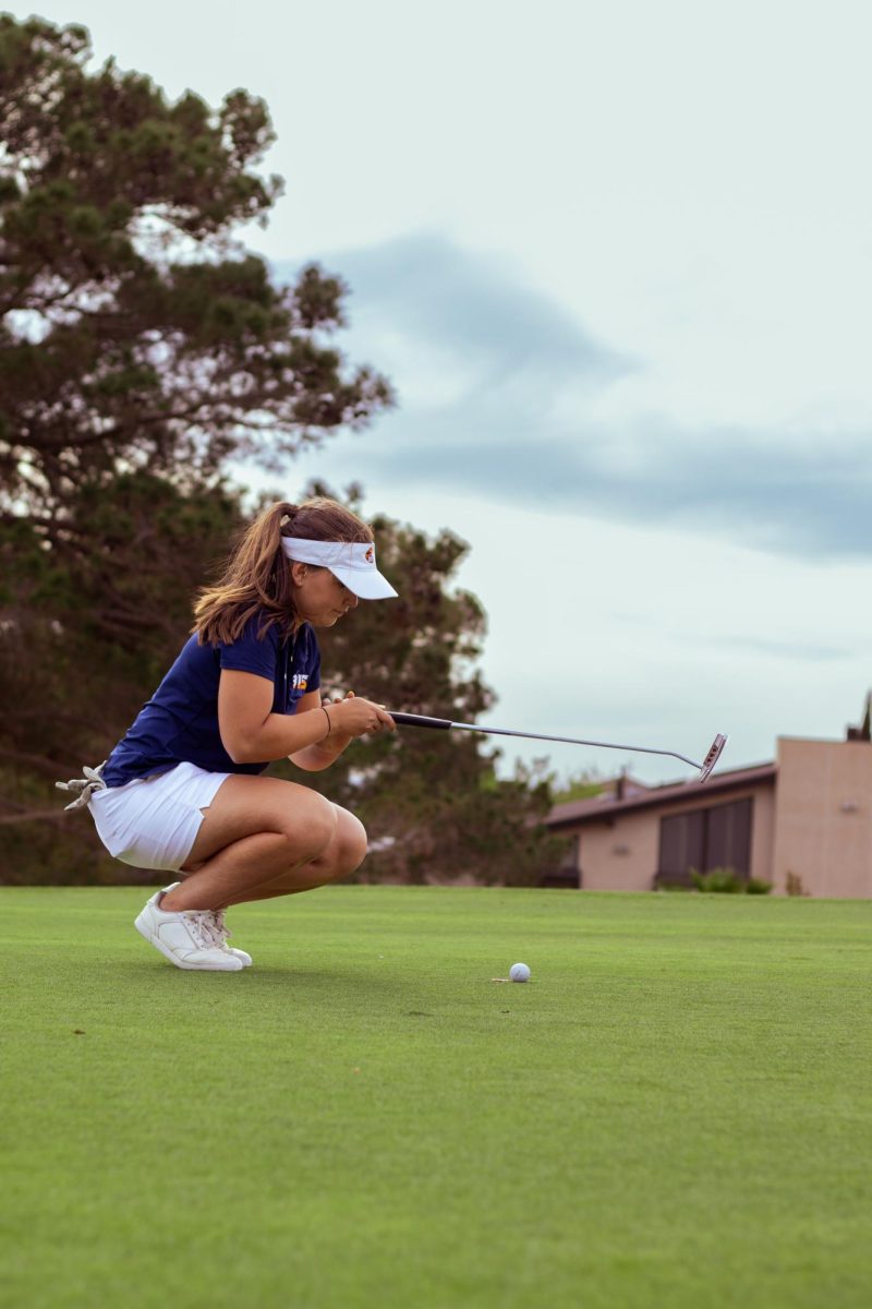 From San Sebastian, Spain to El Paso, freshman golfer Blanca Yrizar is adjusting to a new team, a new country and college life, while delivering strong performances for UTEP’s women’s golf team.