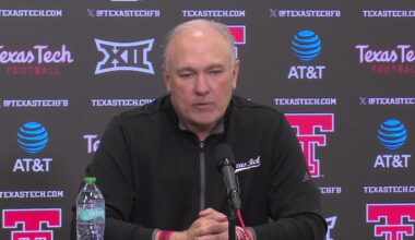 Coach McGuire weighs in on Tech’s potential Friday night game vs. Houston