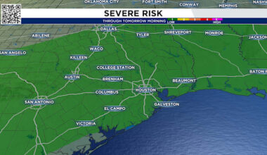 Storms return for the rest of the week for Houston. Stay weather aware for heavy rain and a threat for flooding