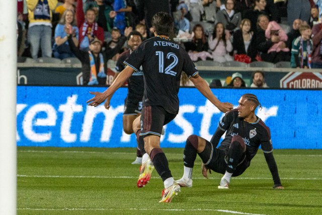 Josh Atencio Goal Celebration