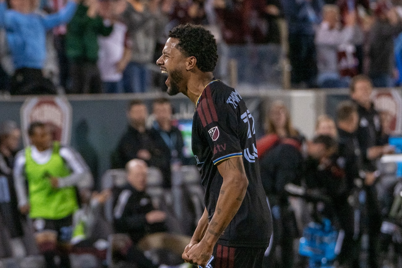 Kosi Thompson debut brace