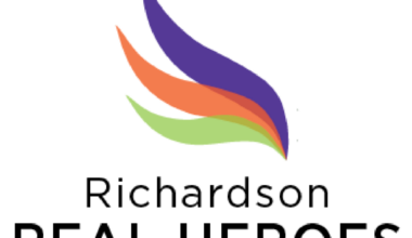 Richardson Real Heroes Logo