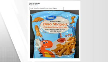 Texas warns against Great Value ‘dino’ chicken nuggets over possible lead contamination