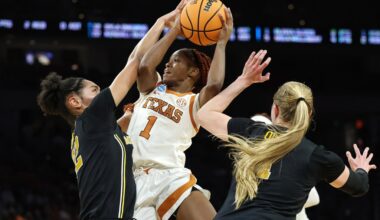 Texas rolls past Michigan in Fort Worth to book return trip to women’s Final Four