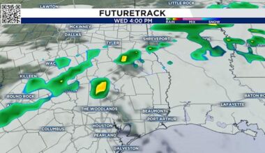 Thunderstorms and hail possible on Wednesday