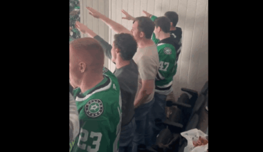 Group of Dallas Stars fans being investigated for making Nazi salutes