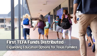 Celebrating First Round of TEFA Funds Awarded to Texas Families