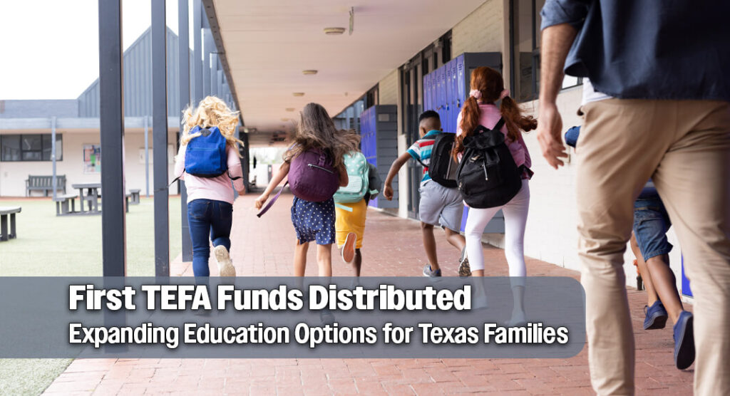 Celebrating First Round of TEFA Funds Awarded to Texas Families