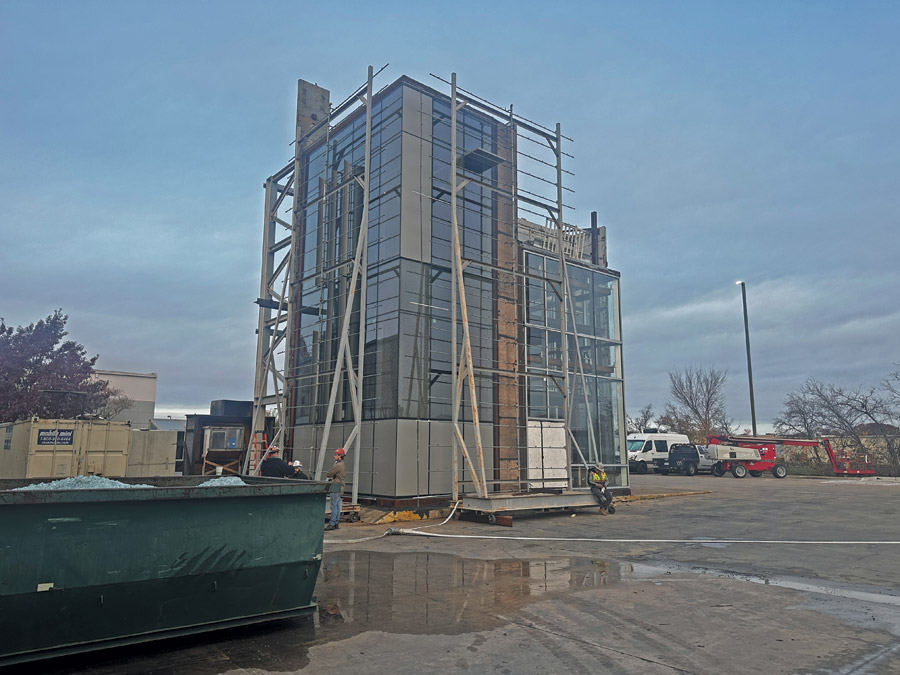 curtain wall mock-up