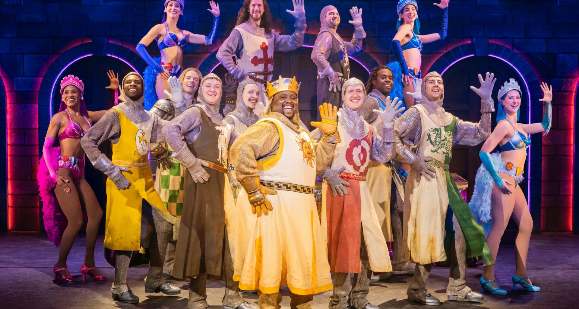 Spamalot With Flying Cows Heads For Houston, Courtesy of TUTS