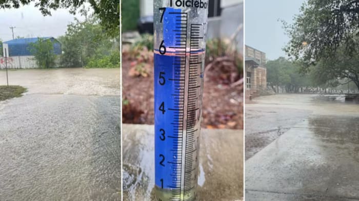 Viewers share photos, videos of rain across San Antonio
