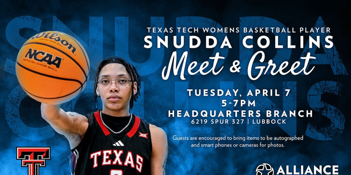 Texas Tech standout Snudda Collins to meet fans in Lubbock