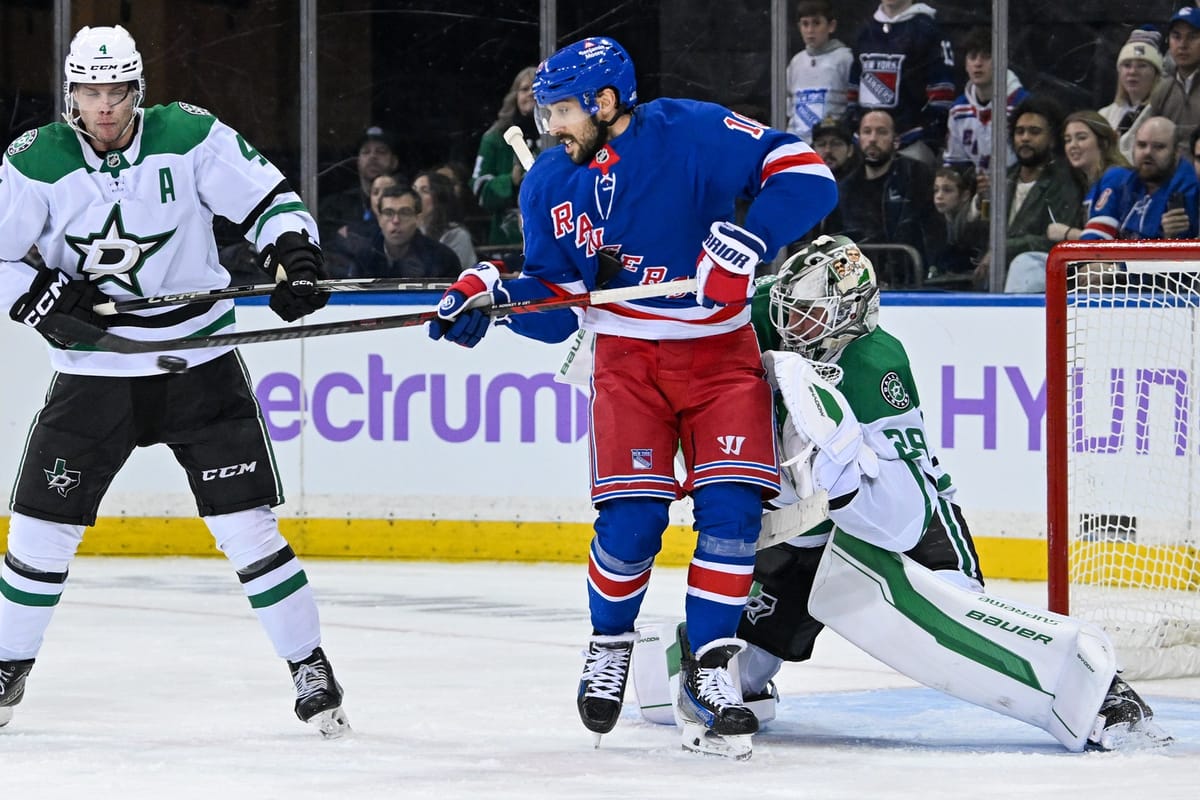New York Rangers vs. Dallas Stars Open Thread