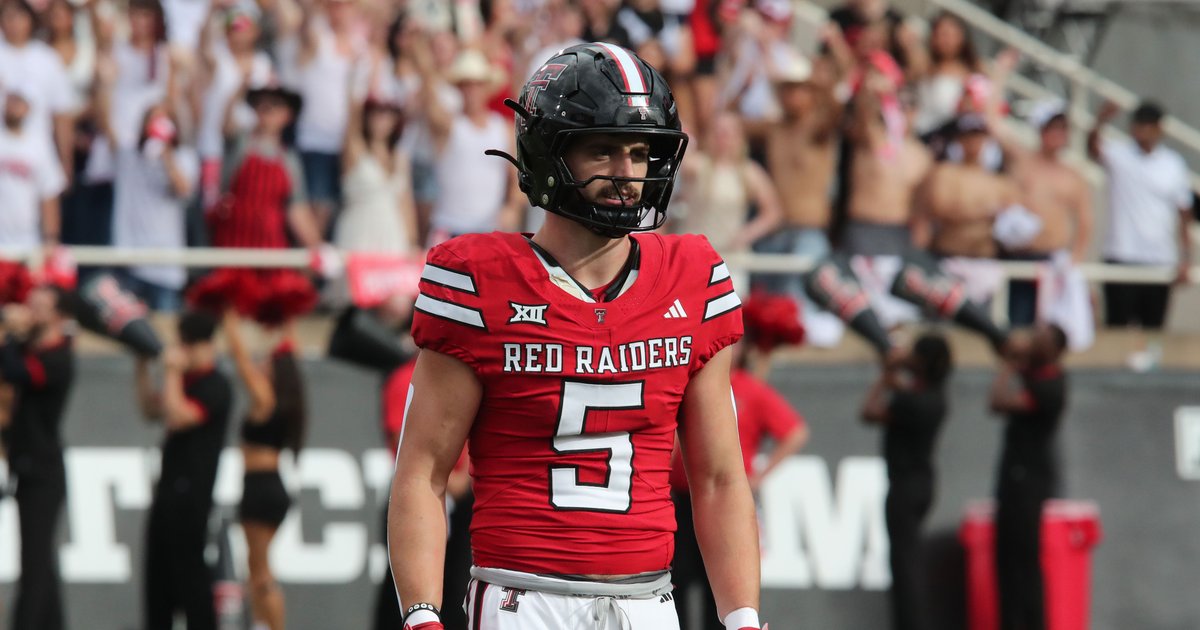 Eagles select Texas Tech S Cole Wisniewski with 244th overall pick of 2026 NFL Draft