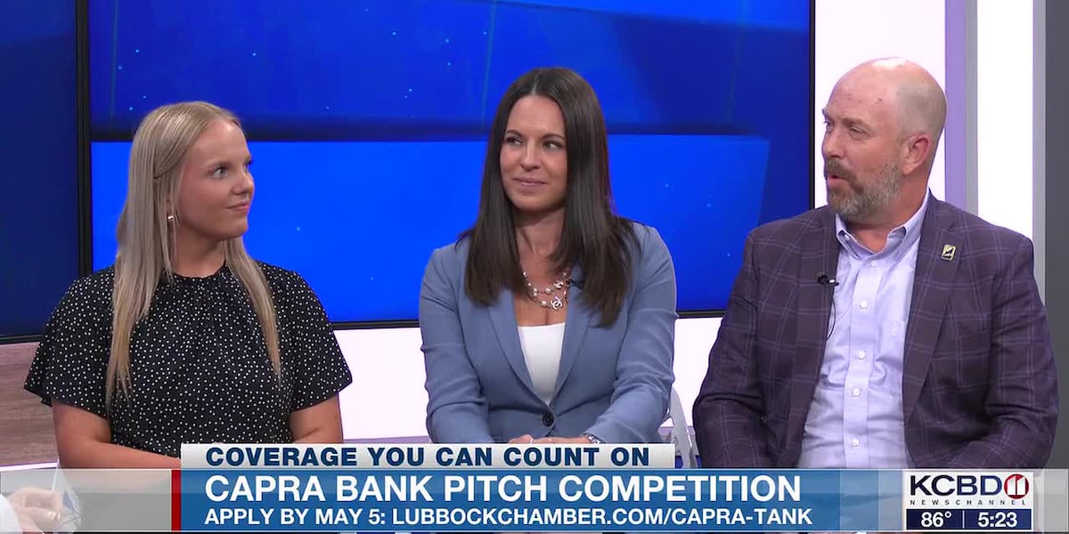 Applications open for Lubbock Chamber Capra Tank Pitch Competition