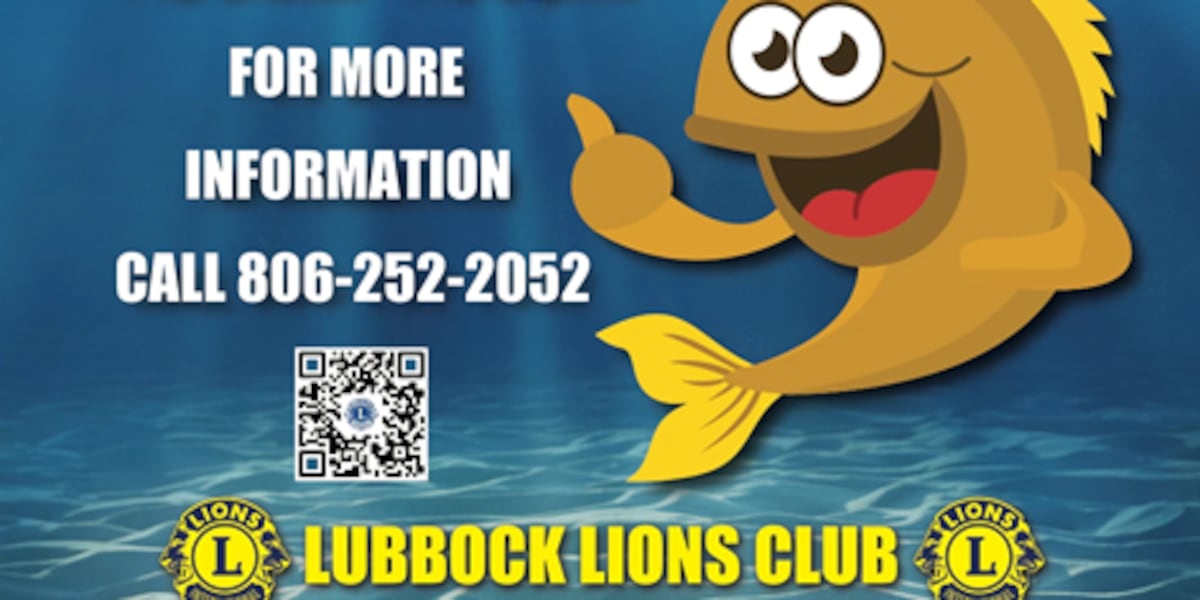 Lubbock Lions Club hosts 12th annual KidsFish at Mackenzie park