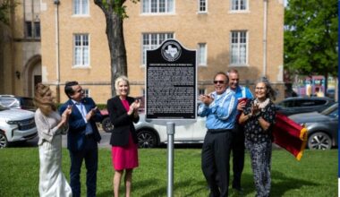 Historical marker honoring Choctaw code talkers unveiled in Fort Worth