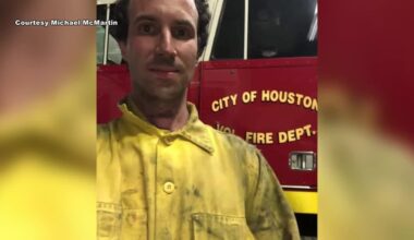 Houston community rallying around volunteer firefighter following rollover crash