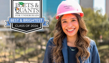 Poets&Quants For Undergrads - 2026 Best & Brightest Business Major: Valeria Serenil, University of Houston (Bauer)