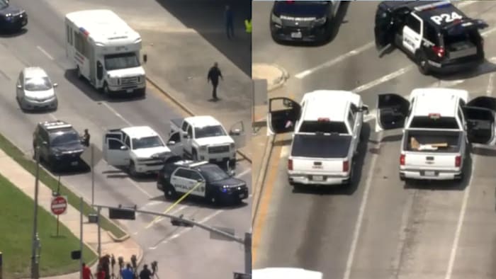 Man hospitalized after allegedly being shot during verbal argument with woman in SE Houston