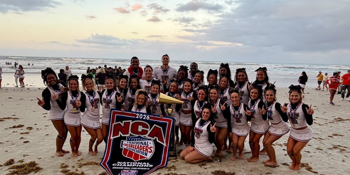 Community invited to welcome Texas Tech National Champion Cheer squads return to Lubbock
