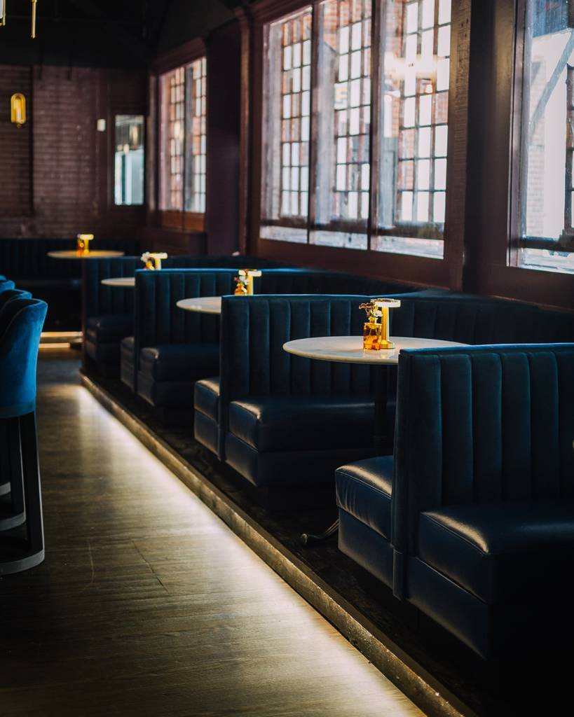 Image shows the interior of Julep in Houston. 