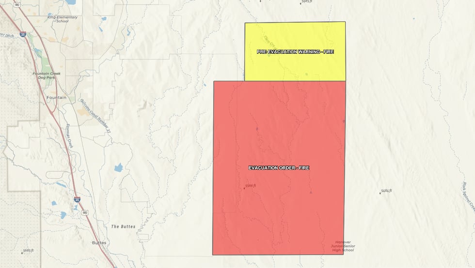 Evacuation and pre-evacuation notices