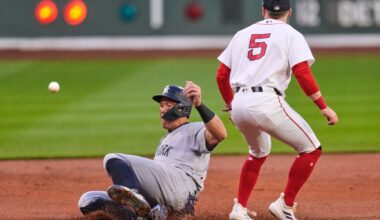 Yankees slugger Giancarlo Stanton headed to injured list with low-grade right calf strain