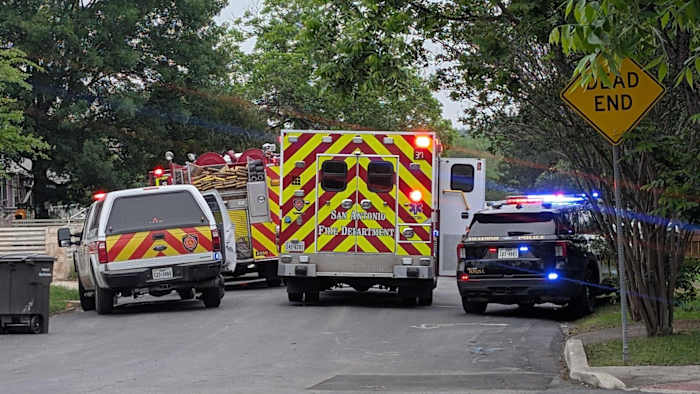 Man hospitalized after being hit by pickup truck in North Side neighborhood, SAPD says