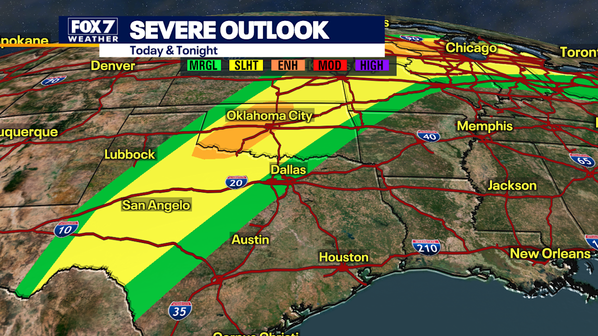 Austin weather: Intense storms in West Texas could make it to Hill Country