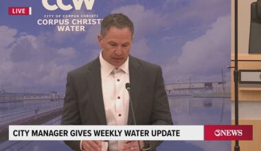 Corpus Christi City Manager gives April 3 water update