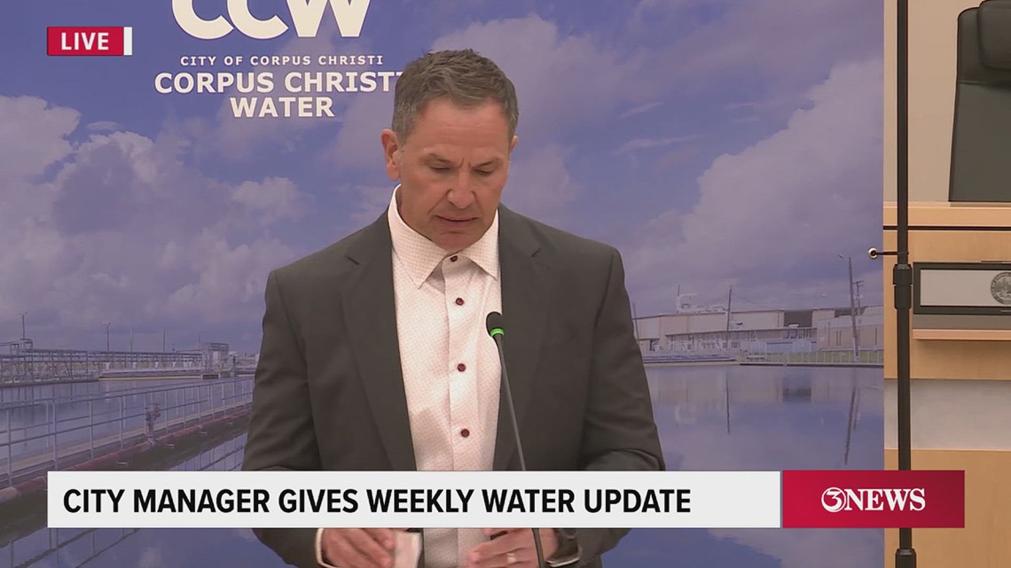 Corpus Christi City Manager gives April 3 water update